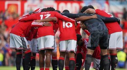 Futbalisti Manchestru United.