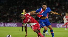 Momentka zo zápasu PSG - Monaco.