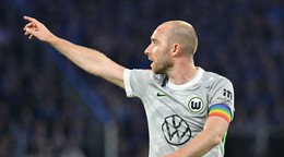Na archívnej snímke z 25. mája 2026 hráč Wolfsburgu Christian Eriksen.