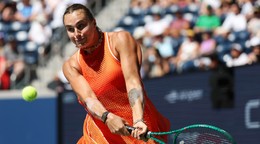 Bieloruská tenistka Aryna Sabalenková na US Open 2026.