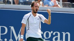 Daniil Medvedev na US Open 2026.