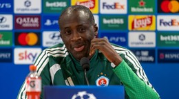 Tréner ŠK Slovan Bratislava Yaya Touré.