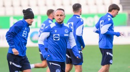 Slováci na tréningu