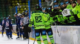 Brett Ritchie v drese mužstva Vlci Žilina.