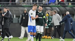 Luka Vuskovic a Nemanja Tekijaski.