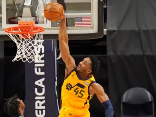 Donovan Mitchell z Utah Jazz.