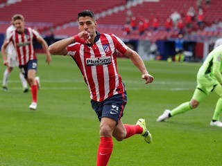 Luis Suárez v derby Atlético Madrid - Real Madrid.