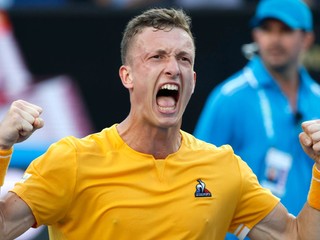 Jiří Lehečka na Australian Open 2023.