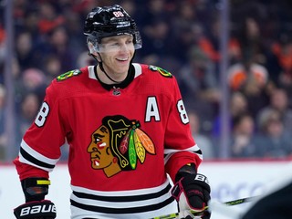 Patrick Kane v drese Chicaga.