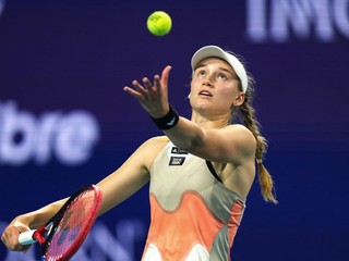 Na snímke je kazašská tenistka Jelena Rybakinová.