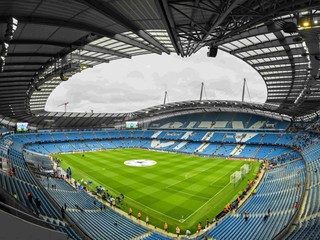 Etihad Stadium.