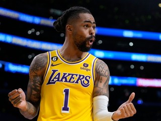 D'Angelo Russell v drese Los Angeles Lakers.