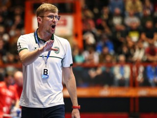 Asistent trénera Tatrana Prešov Marek Gernát.