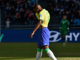 Robert Renan z tímu Brazílie na MS vo futbale do 20 rokov 2023.