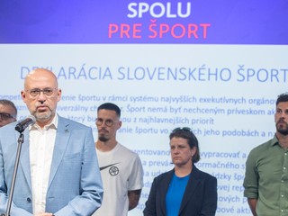 Slovenskí športovci a prezidenti Slovenského olympijského a športového výboru a Slovenského futbalového zväzu.