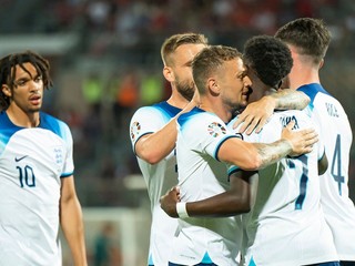 Futbalisti Anglicka. 