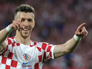 Ivan Perišič v drese Chorvátska.