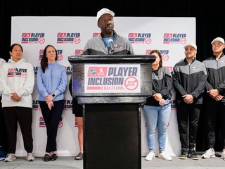 Bývalý hráč NHL Anson Carter.