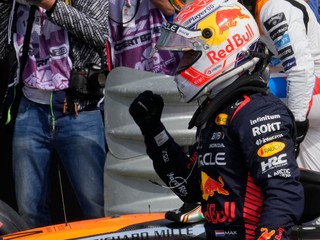 Max Verstappen na Red Bulle vyhral kvalifikáciu na Veľkú cenu Veľkej Británie 2023.