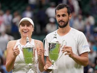 Chorvátsko-ukrajinský pár Mate Pavič a Ľudmila Kičenoková triumfoval na Wimbledone.