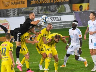 Fotka zo zápasu FC Košice - Slovan Bratislava.