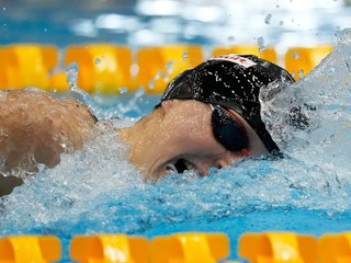 Americká plavkyňa Katie Ledecká.