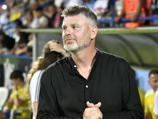 Na snímke je tréner Marek Petruš.
