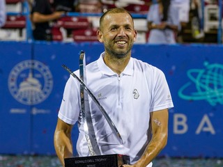 Daniel Evans vyhral turnaj ATP vo Washingtone 2023.