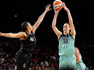 Basketbalistka tímu New York Liberty Breanna Stewartová.