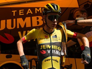 Dánsky cyklista tímu Jumbo-Visma Jonas Vingegaard.