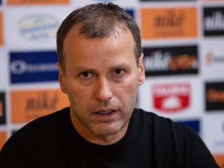 Na snímke je tréner MFK Ružomberok Ondřej Smetana.