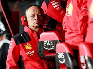 Na snímke je šéf tímu Scuderia Ferrari Frédéric Vasseur.