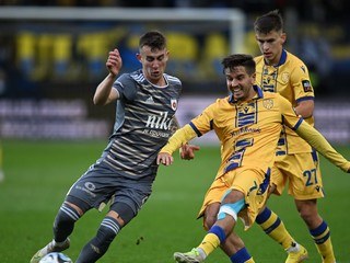 Momentka zo zápasu FC DAC 1904 Dunajská Streda a MFK Ružomberok.