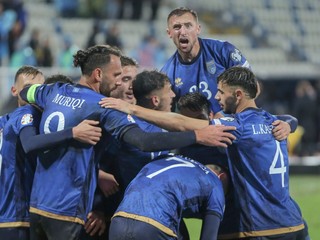 Futbalisti Kosova. 