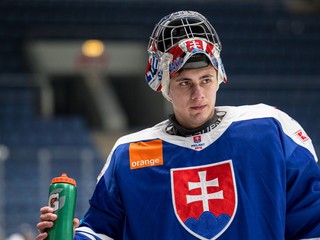 Damian Slávik v drese SR 18.