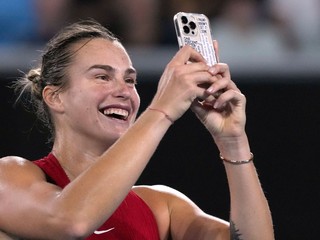 Aryna Sabalenková na Australian Open 2024.