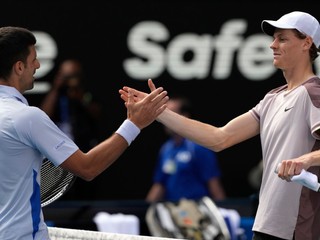 Novak Djokovič a Jannik Sinner.