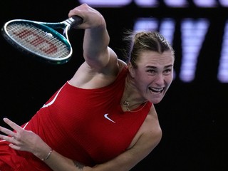 Aryna Sabalenková vo finále Australian Open 2024.
