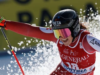 Rakúšanka Stephanie Venierová počas svojej lyžiarskej kariéry.