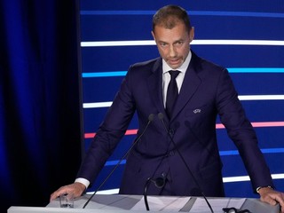 Prezident Európskej futbalovej únie (UEFA) Aleksander Čeferin