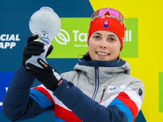 Ema Kapustová získala krištáľový glóbus juniorského IBU Cupu za preteky s hromadným štartom.