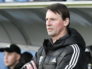 Tréner MFK Zemplín Michalovce František Straka.