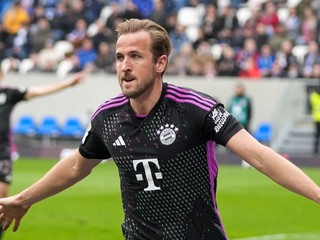 Harry Kane v drese Bayernu Mníchov.