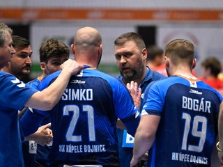 Tréner HK Kúpele Bojnice Tomáš Mažár.