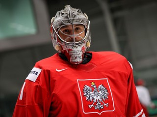 John Murray, hokejový brankár Poľska.