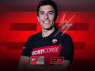 Marc Marquez prestúpil do továrenskeho tímu Ducati.