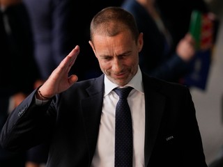 Prezident UEFA Aleksander Čeferin.