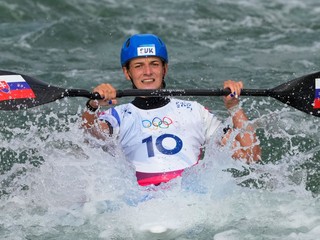Eliška Mintálová na OH 2024 v Paríži.