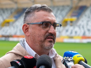 Na snímke prezident futbalového klubu FC Košice Dušan Trnka.