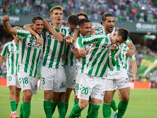 Futbalisti Betis Sevilla.